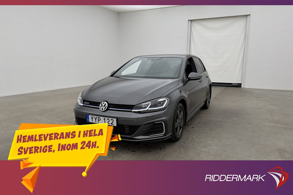 Volkswagen Golf GTE 204hk Cockpit Värmare Dragkrok Kamera