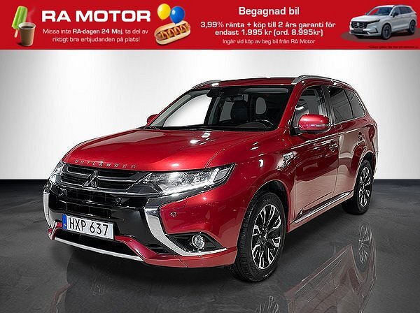 Mitsubishi Outlander PHEV Business | Kamera | Adaptiv f-håll 2018
