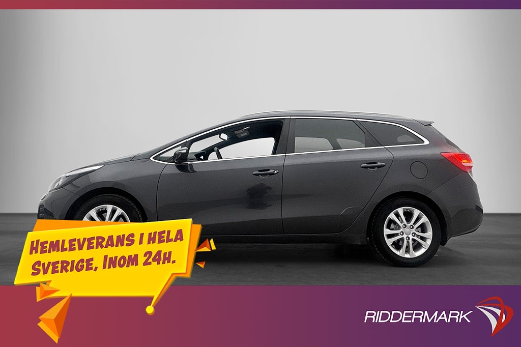Kia Ceed 1.6 CRDi 136hk GT-Line Dragkrok Navi CarPlay