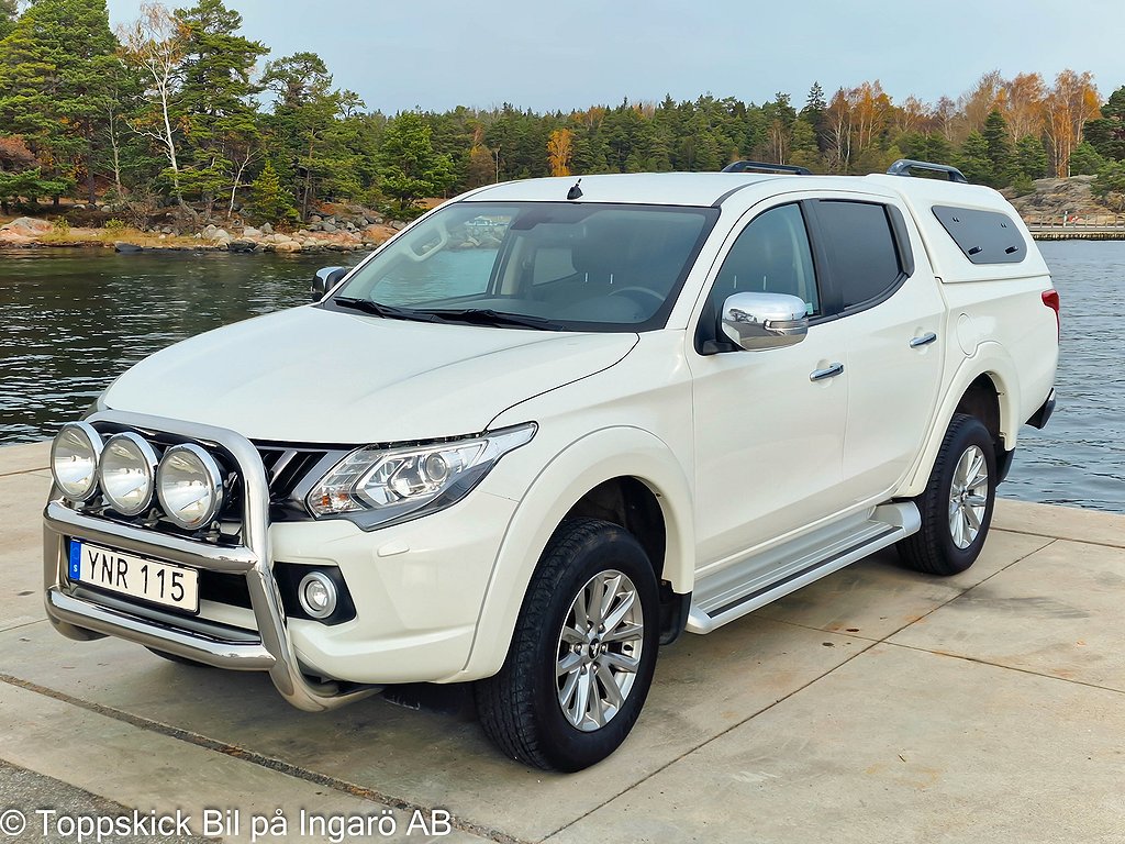 Mitsubishi L200 Dubbelhytt 2.4 DI-D 4WD Aut 1äg Moms Webasto