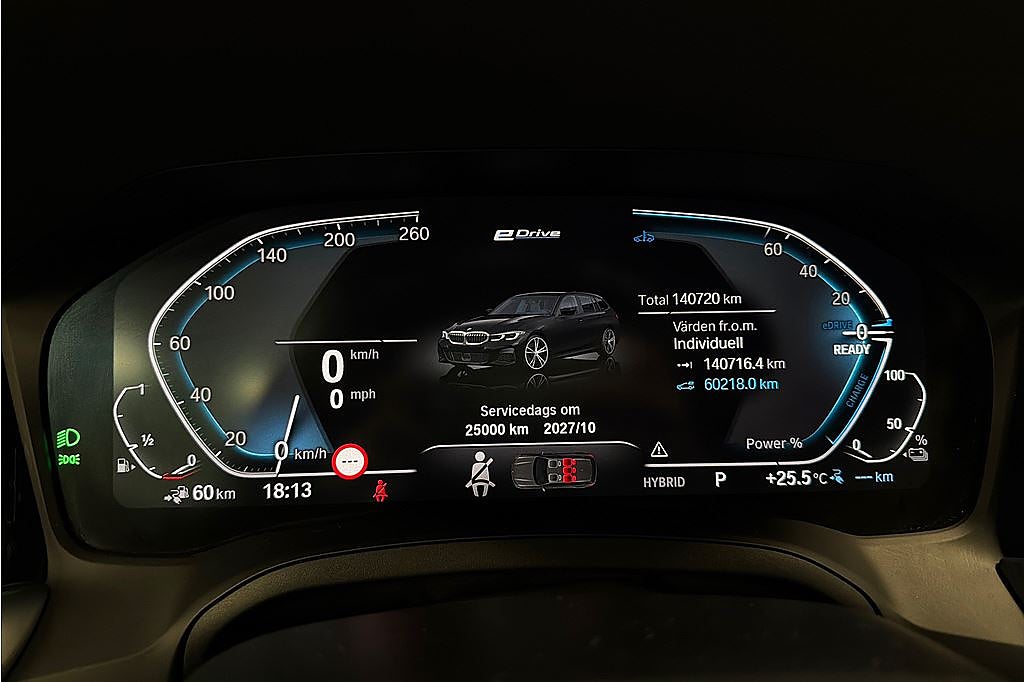 BMW 330 e Touring M-Sport, Rattvärme, HiFi, Drag
