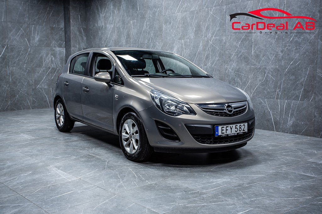 Opel Corsa 5-dörrar 1.2 85hk Enjoy Pluspaket P-Sensorer AUX