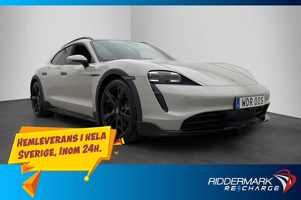 Porsche Taycan 4S Cross Turismo Pano BOSE Passagerardisplay