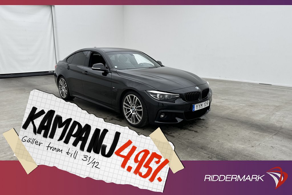 BMW 430 i xDrive Gran Coupé M Sport Cockpit Na 4,95% Ränta