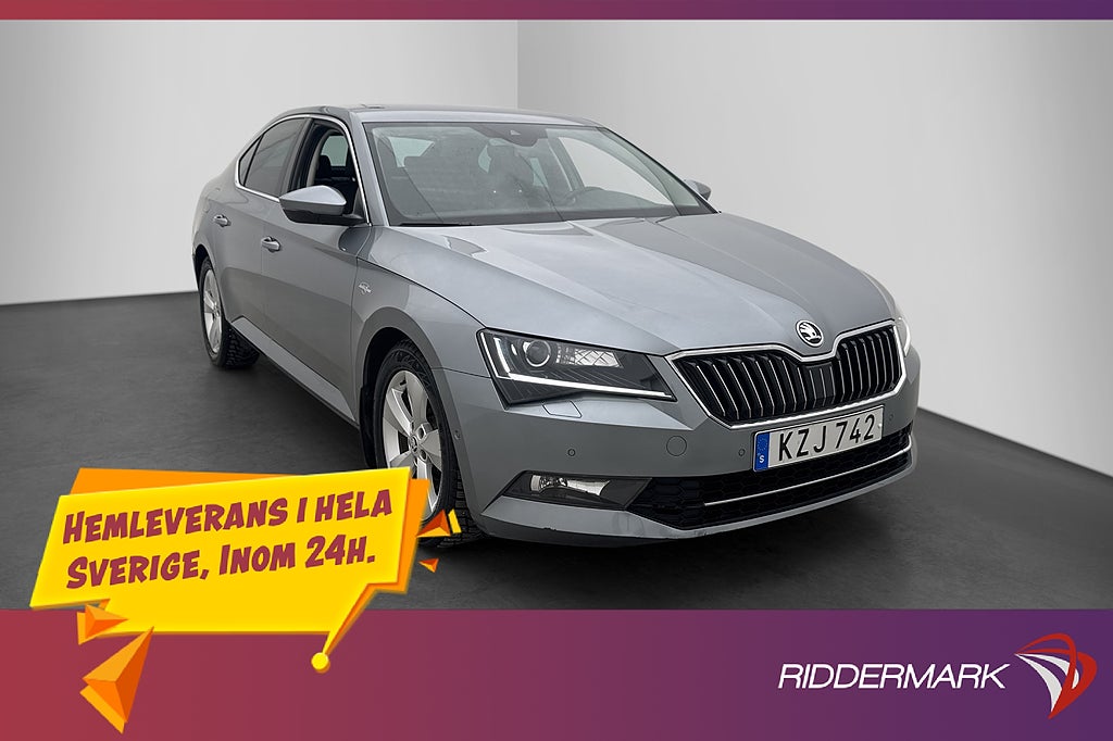 Skoda Superb TDI 4x4 190hk L&K Canton D-Värmare Kamera Drag