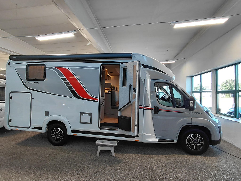 Bürstner Campeo TD 690 Långbäddar med taksäng automat