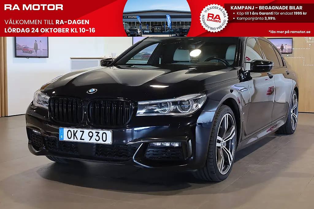 BMW 740Le Le xDrive M Sport B&W Pano 360 Navi HuD Softclose Laser 2017