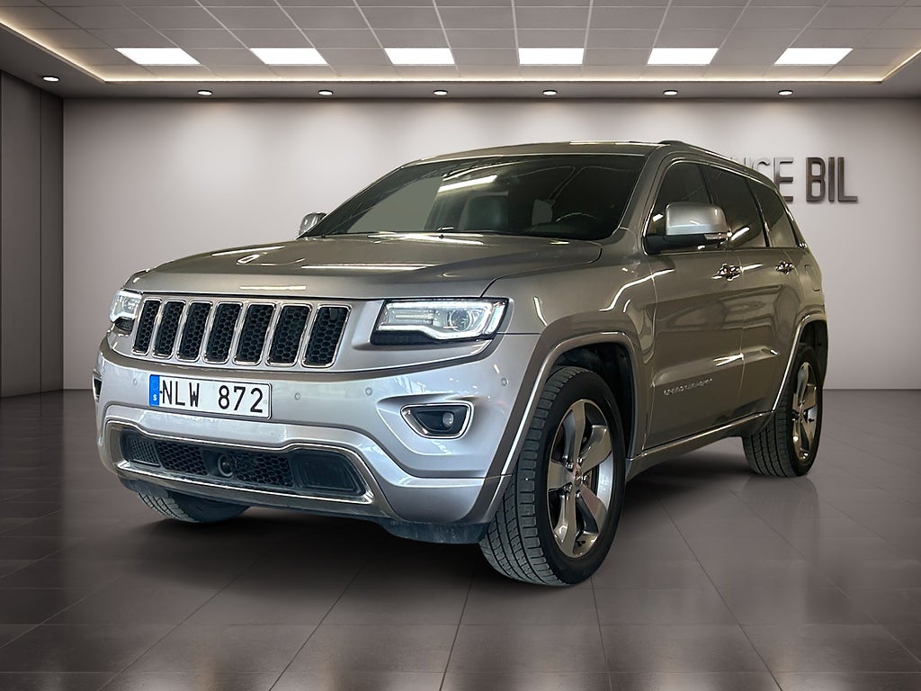 Jeep Grand Cherokee 3.0 V6 CRD 4WD 250HK Overland Pano M&K-Värm Drag 3,45%