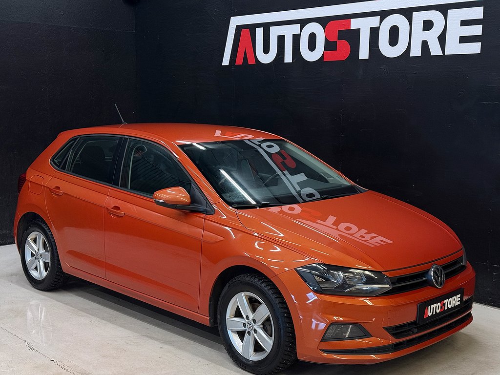 Volkswagen Polo 1.0 TSI Base Dragpaket B-kam finans Motorvärma Euro 6