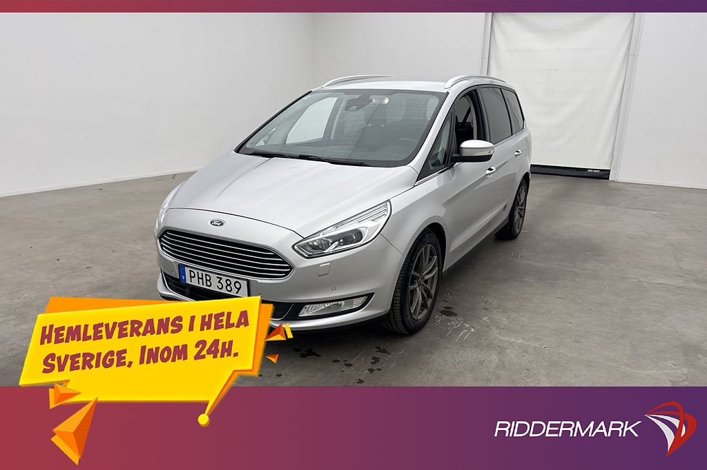 Ford Galaxy TDCi 150hk Titanium 7-Sits M&K-Värmare Kamera