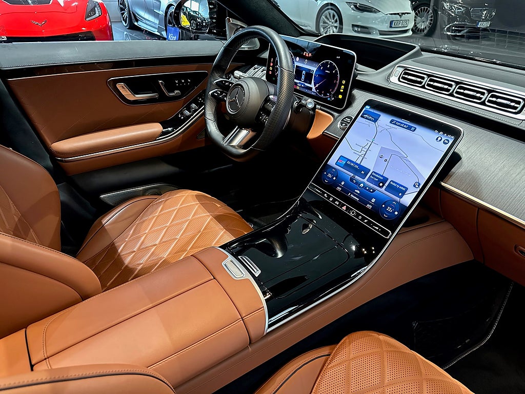 Mercedes-Benz S 400 d 4Matic L BRABUS D40 Burmester 4D 370 hk - bild 6