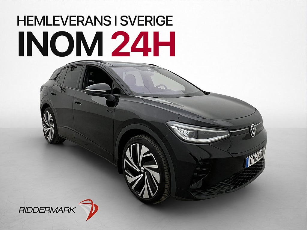 Volkswagen ID.4 GTX 299hk Pano 360° Matrix Drag Rattvärme