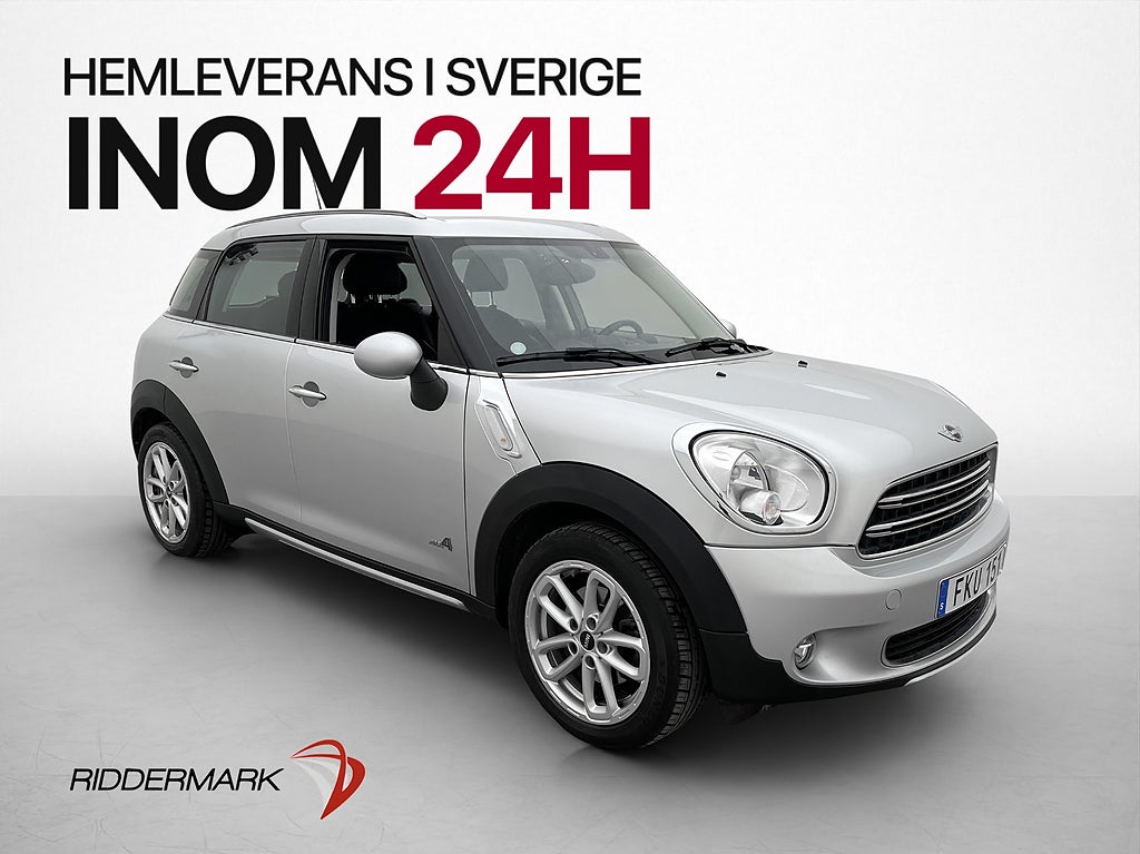 MINI Countryman D ALL4 112hk Sensorer Halvskinn Farthållare