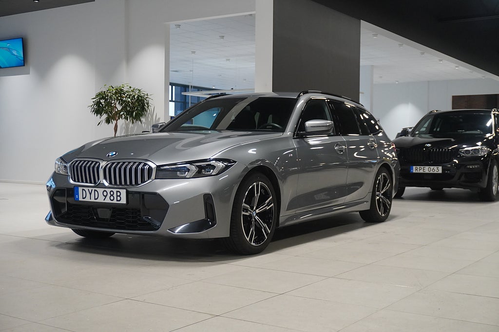 BMW 320 d xDrive 3,65% ränta Touring M Sport Automat Drag Värmare Aktiv 