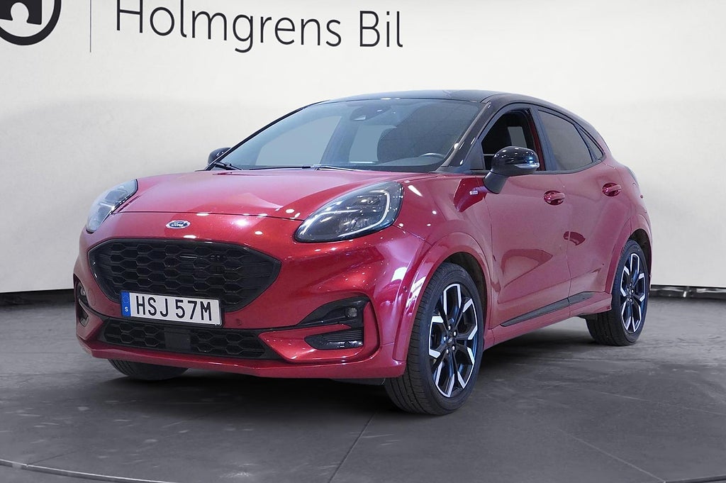 Ford Puma 1,0 EcoBoost ST-Line 125hk Dragkrok, Backkamera