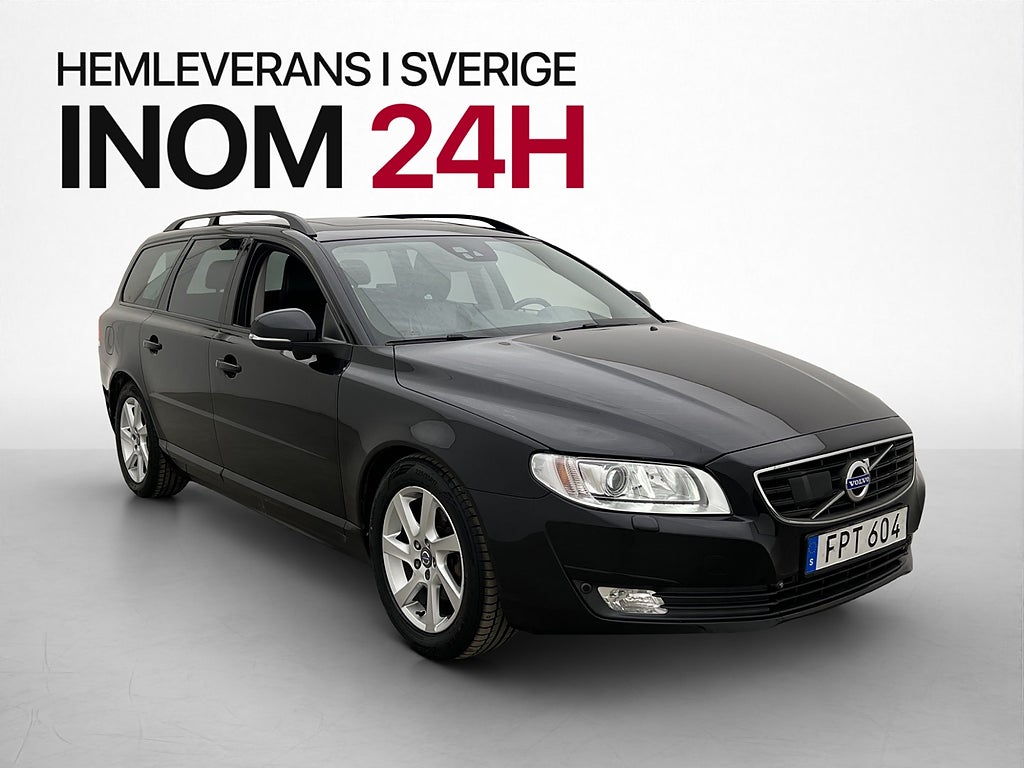 Volvo V70 D4 181hk Dynamic Edt Taklucka Dragkrok Navi Skinn