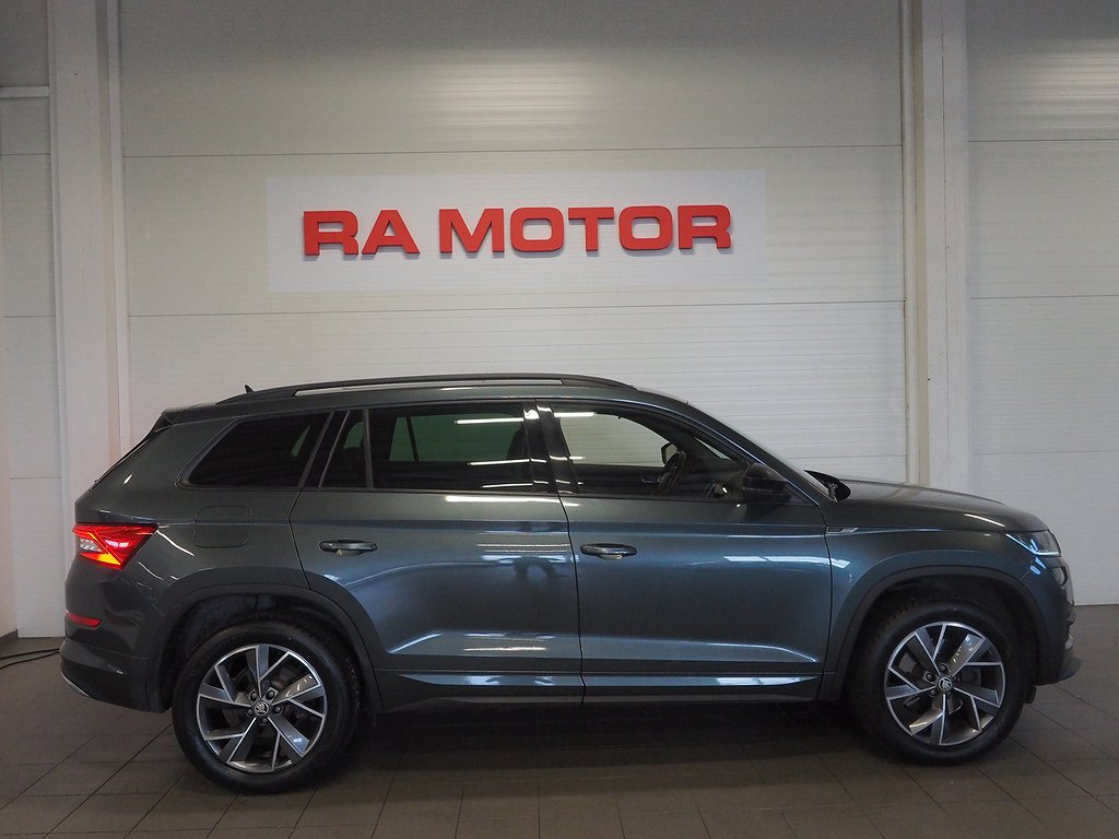 Skoda Kodiaq 2.0 TDI 190hk 4x4 Sportline |Drag|D-värm|Pano| 2020