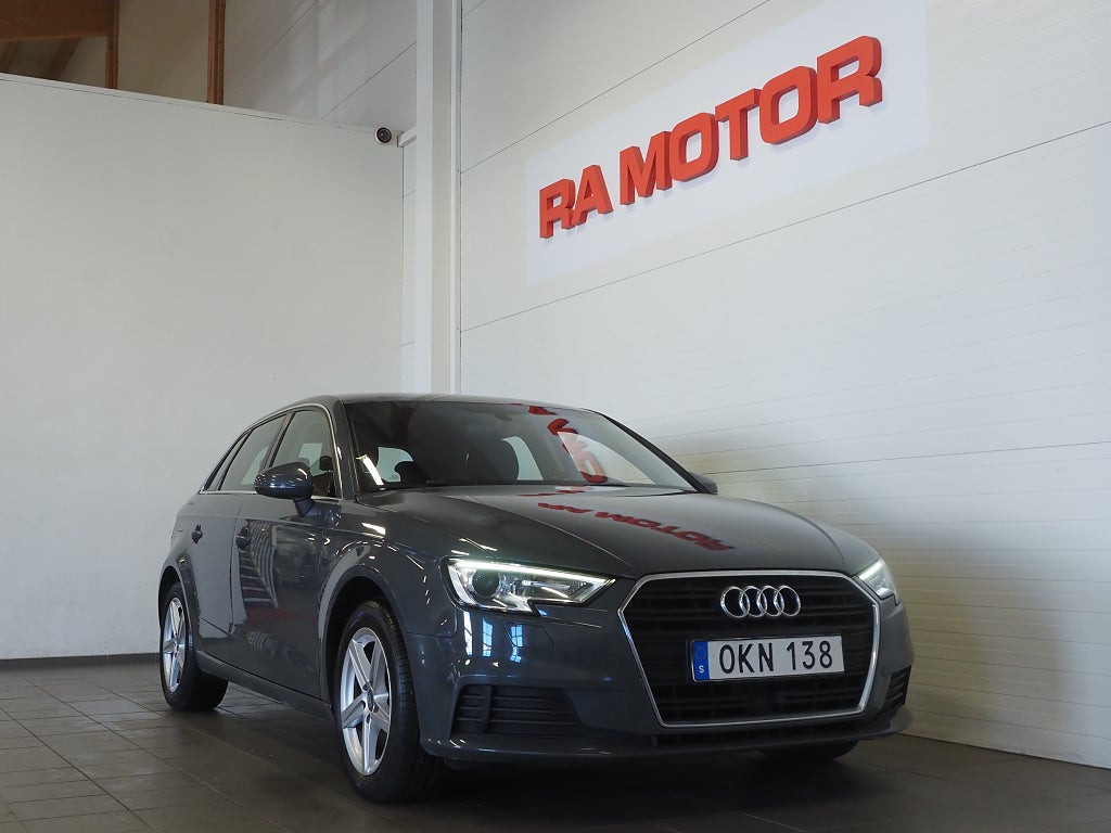 Audi A3 Sportback 1.4 TFSI 150hk COD | Carplay | PDC | 2017