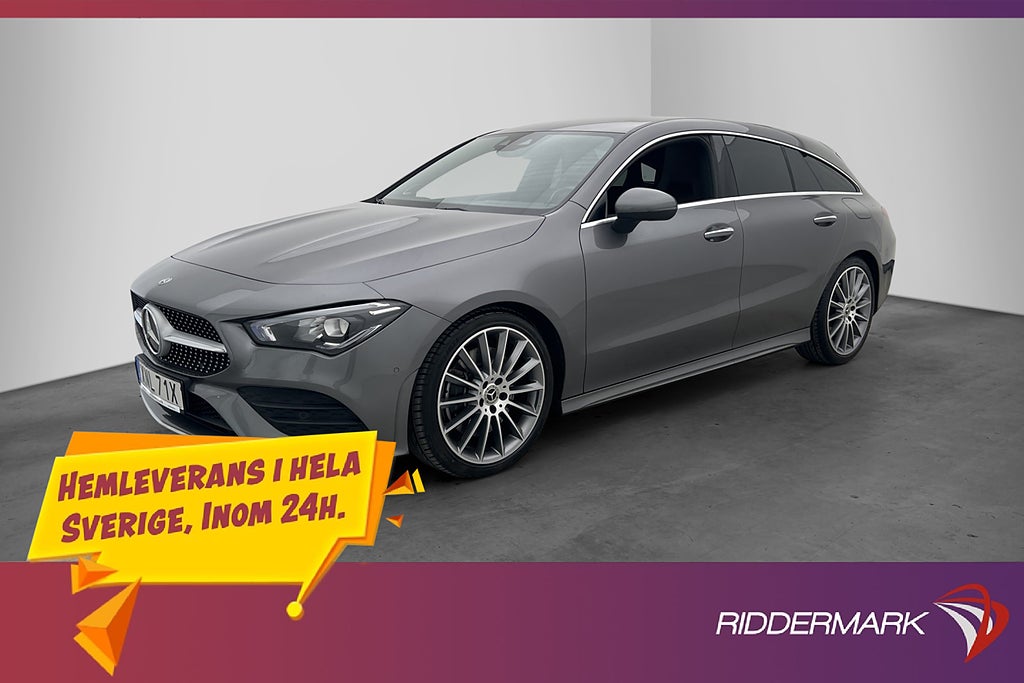 Mercedes-Benz CLA 250 4MATIC AMG Wide Skinn Burmester Värm