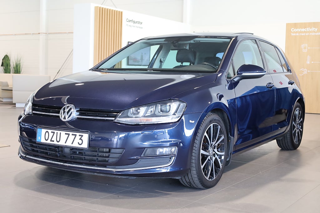 Volkswagen Golf 2.0 TDI 150HK AUT GT Pano Drag Kamera Värmare Läder 2014