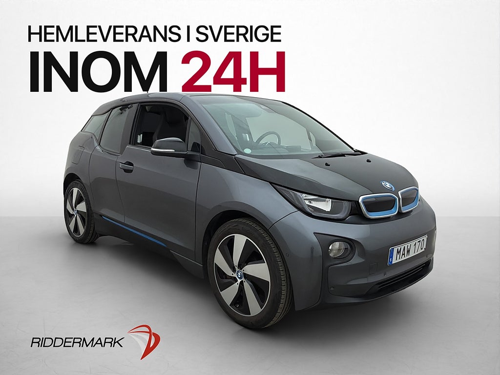 BMW i3 60 Ah Comfort Advanced Kamera Pano Skinn Värm CCS