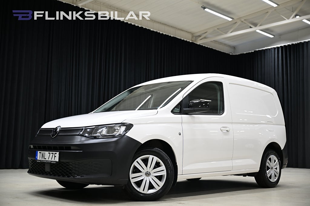 Volkswagen Caddy DSG 122HK Inredd|Drag|Värmare|Backkamera|EnÄgare|Moms