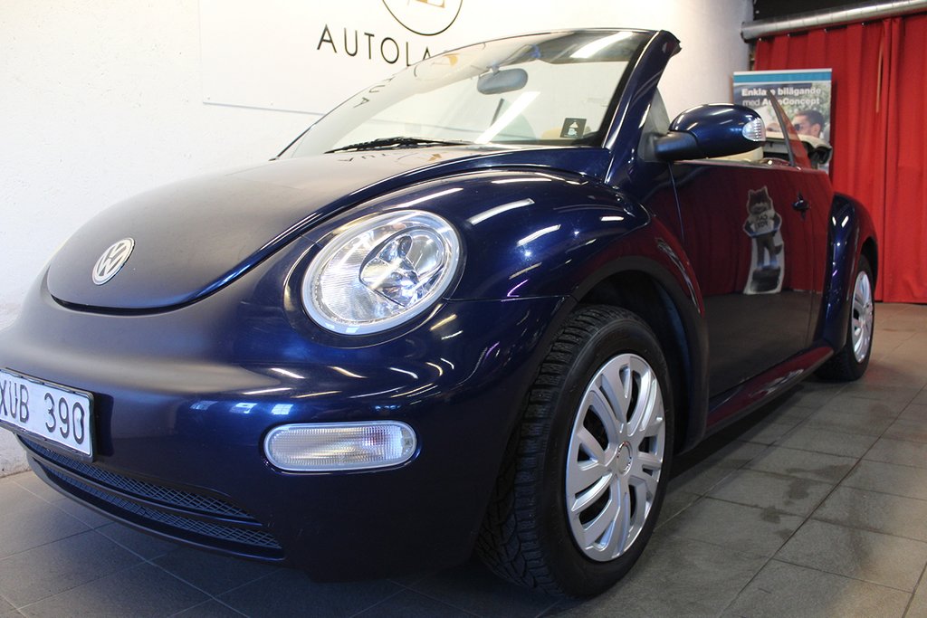 Volkswagen New Beetle Cabriolet 1.6 High [KAMREMBYTT] 102hk