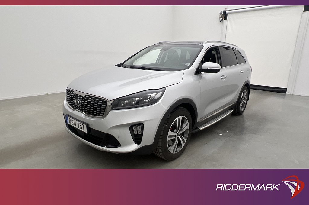 Kia Sorento AWD 200hk GT-Line 7-Sit Pano H/K Kamera GPS Drag