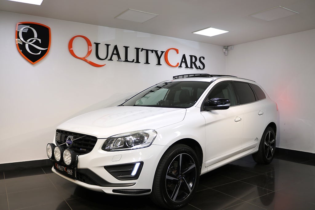 Volvo XC60 D5 Polestar R-Design AWD / Black R/ Panorama/ Dragkrok