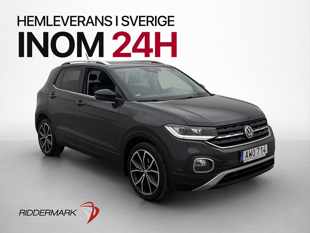 Volkswagen T-CROSS 1.0 DSG 116hk GT CarPlay Låg-Skatt
