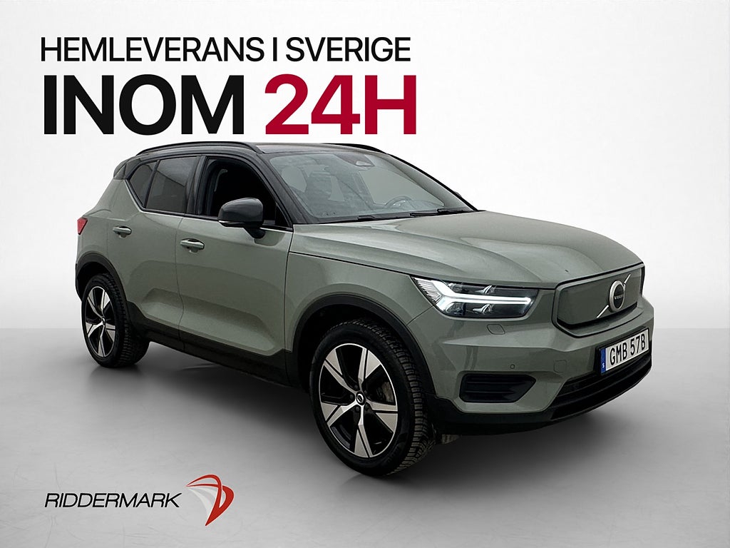 Volvo XC40 P6 Recharge 231hk Core Kamera Värmare  CarPlay