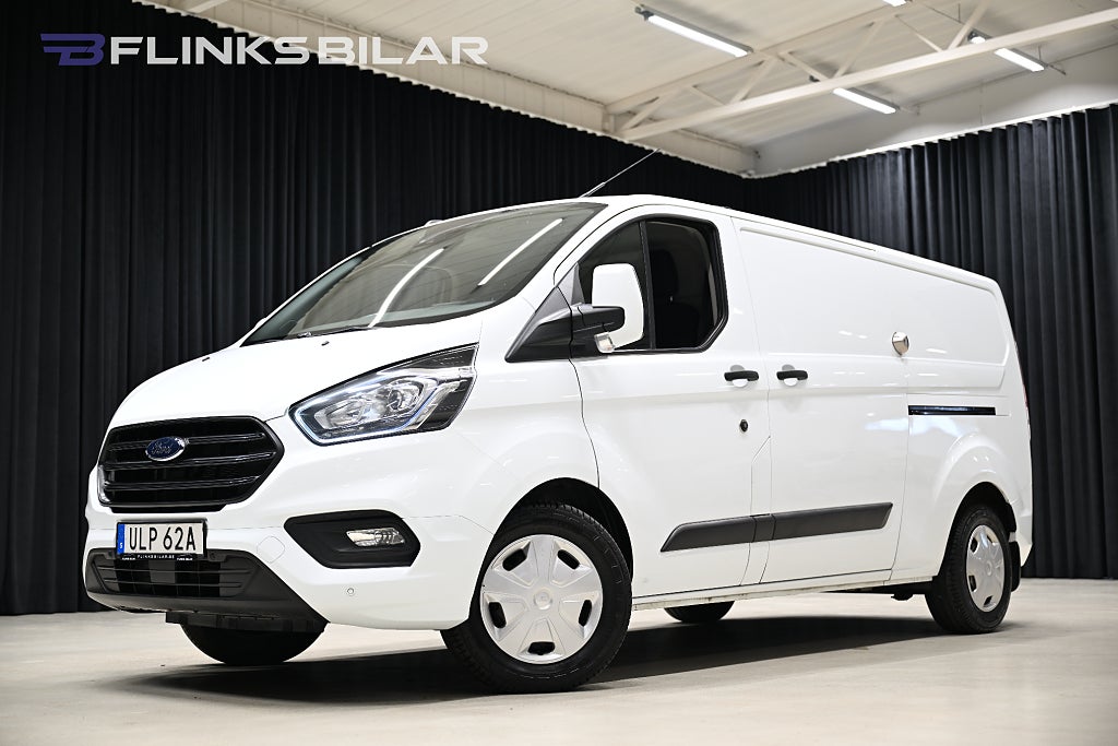 Ford transit Custom 130HK L2 Automat|Dubbeldörr|Inredd|EnÄgare|SeUtr