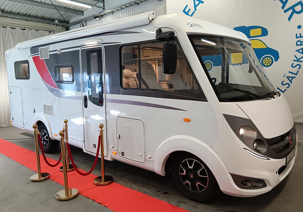 Bürstner I Aviano 690 G 2xSolcell Cykelställ Backka VINTERKAMPANJ 