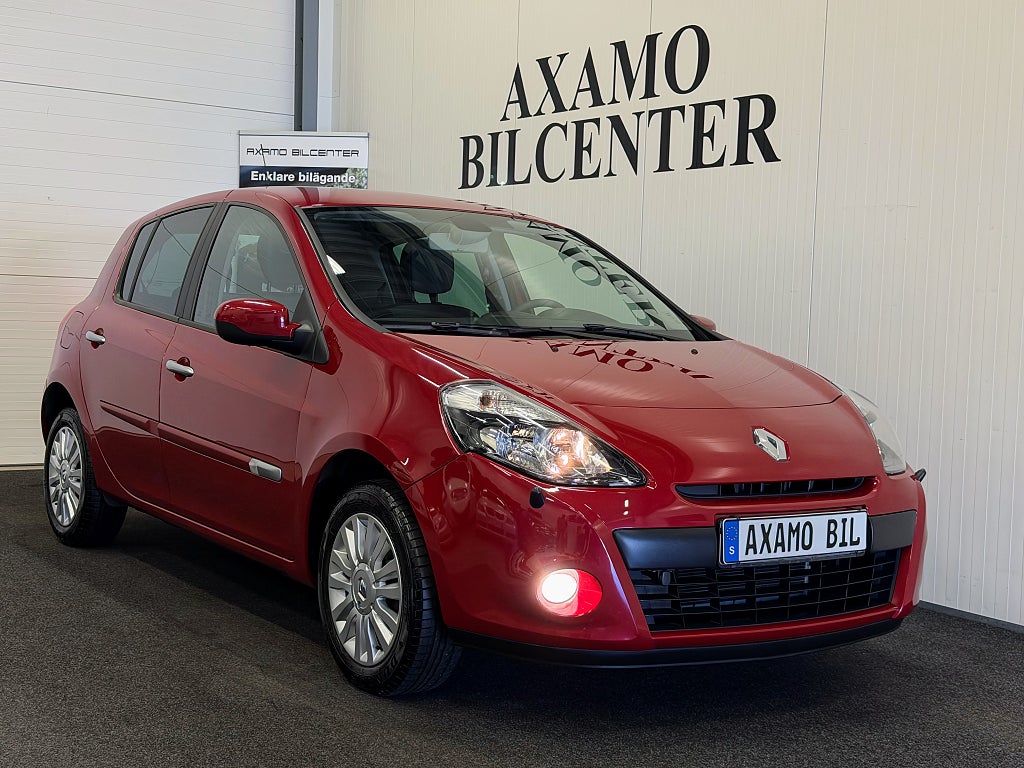 Renault Clio 1.2 75Hk 1-ÄGARE*OBS 3000MIL*Nybytt Kamrem*Nybesiktad*