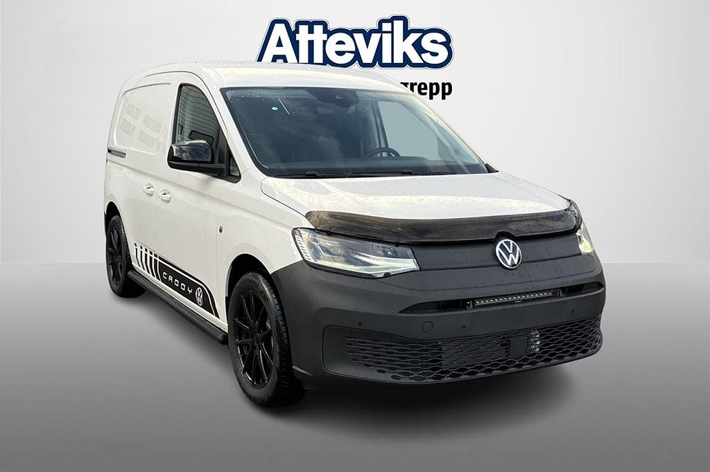 Volkswagen Caddy Cargo TDI 122Hk Automat Dieselvärmare omgående leverans