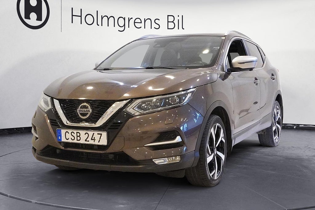 Nissan Qashqai Tekna 1,6 dCi Automat 130hk Dragkrok Navi 360 Kamera | Ränta