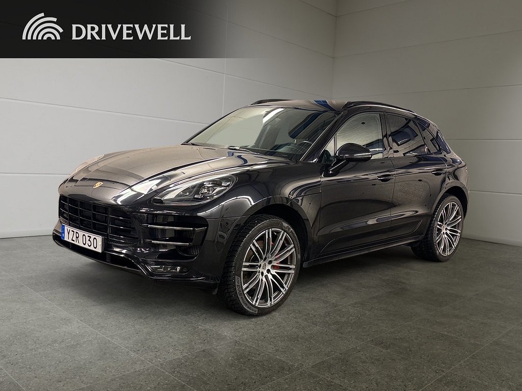 Porsche Macan Turbo 400hk - SportChrono/Sportavgas/Panorama