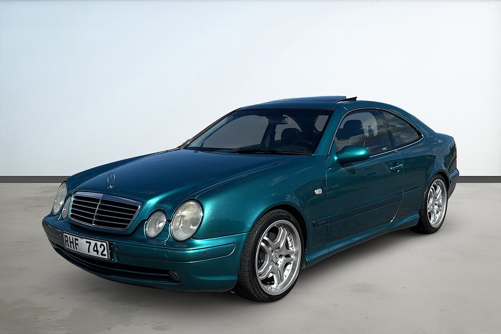 Mercedes-Benz CLK 430 V8 279 HK AMG paket, Vivianite green Coupé 