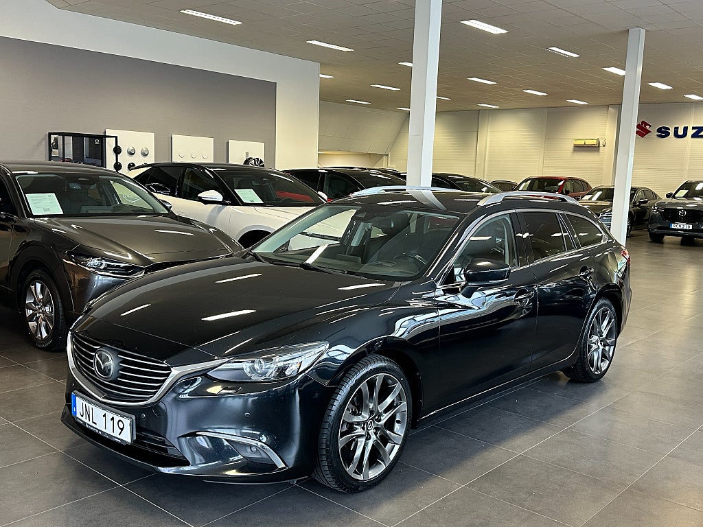 Mazda 6 Kombi Optimum AWD | Automat | Bose | Skinn | V-Hjul