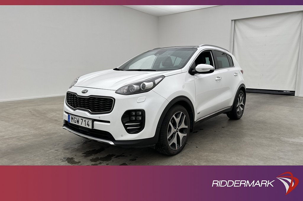 Kia Sportage 2.0 CRDi AWD GT-Line Pano Skinn Kamera GPS Drag