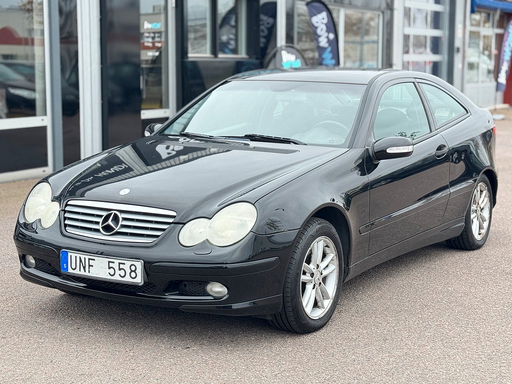 Mercedes-Benz C 180 Kompressor 143hk Sportcoupé | Nybesiktad