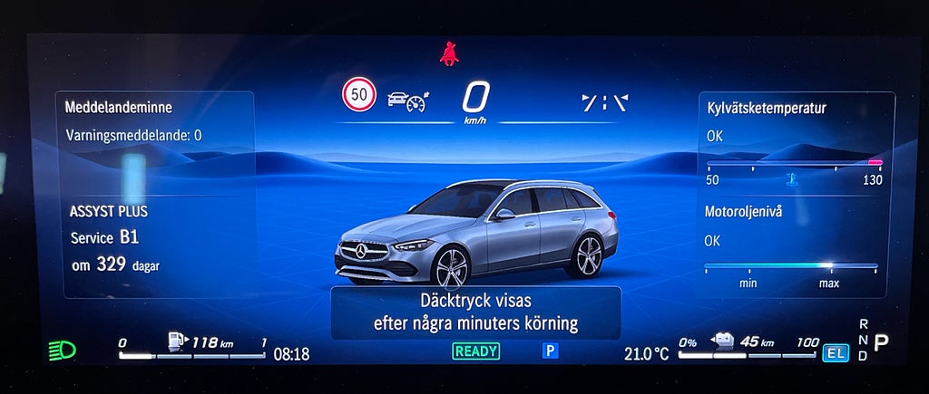 Mercedes-Benz C 300 e Premium pkt Drag Elstolar Värmare Kombi - bild 10