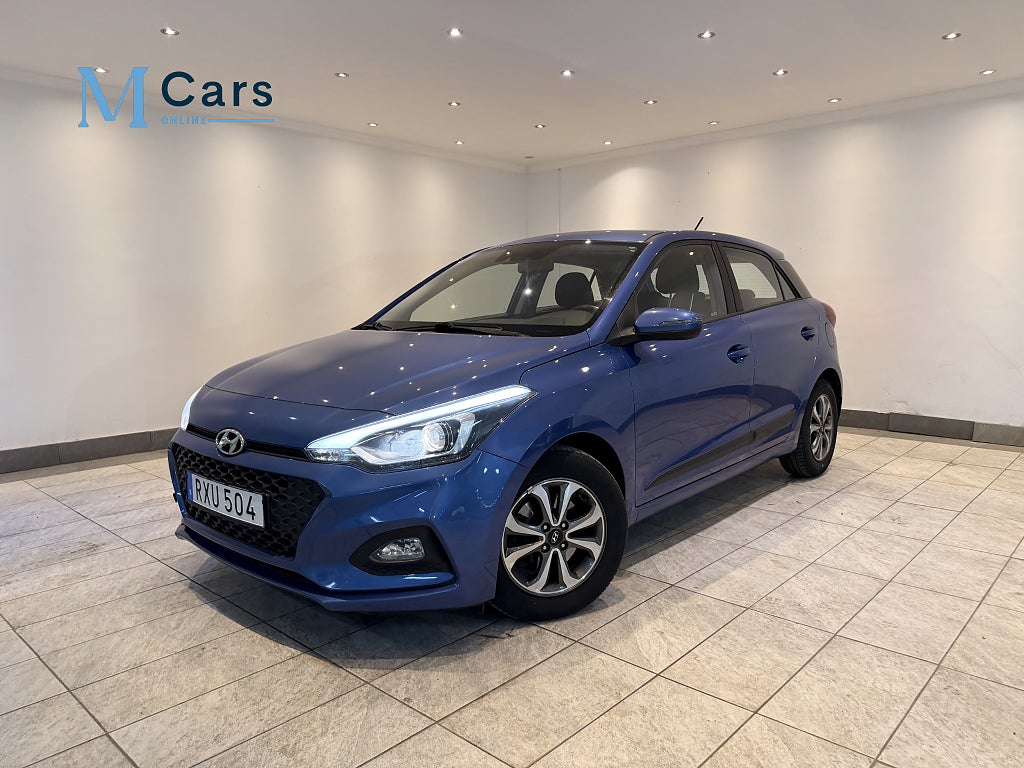 Hyundai i20 1.0 T-GDI blue DCT Premium B-kamera Värmare NY BESIKTAD