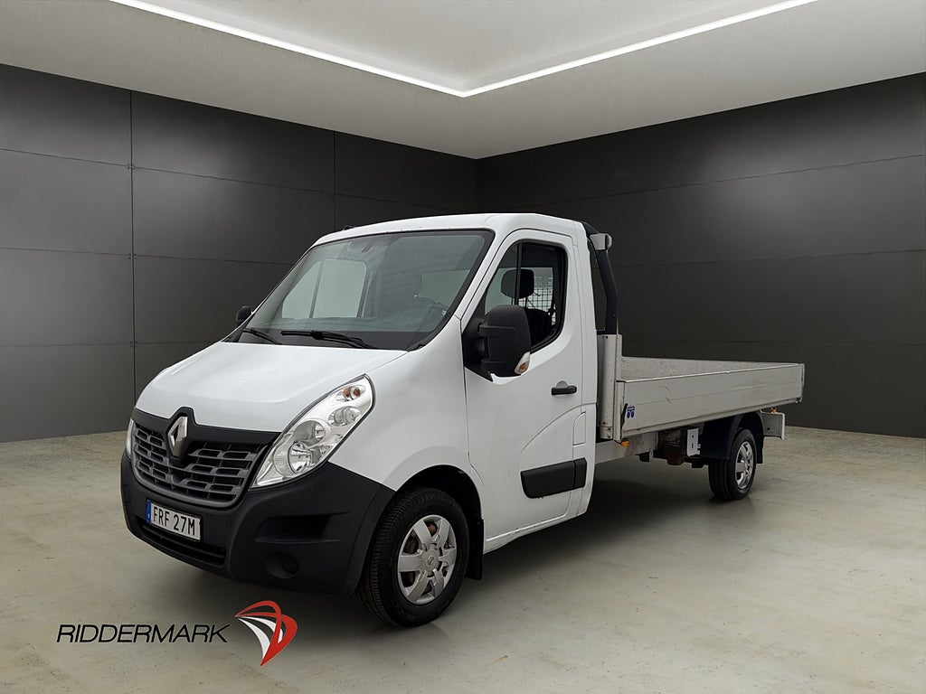 Renault master FLAKBIL L3 2.3dCi 170hk Värmare Dragkrok Moms