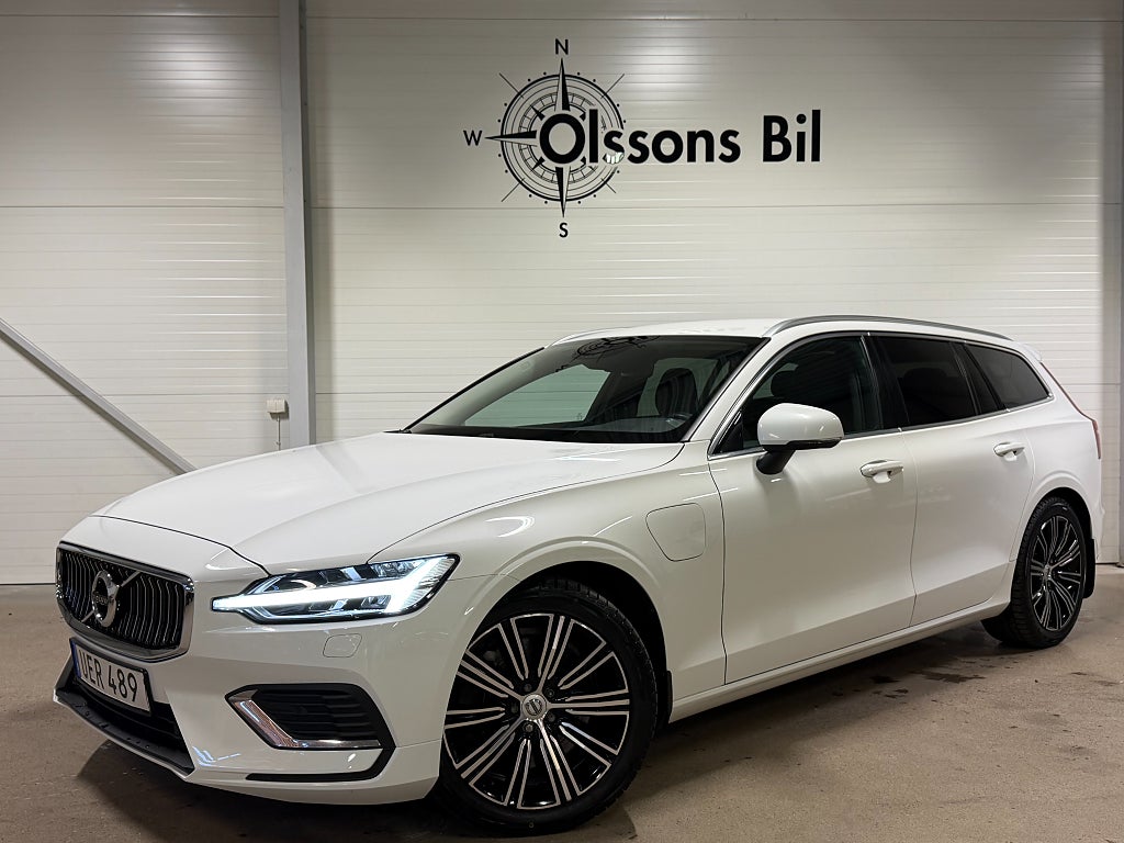 Volvo V60 Recharge T6 AWD Aut Drag B-kam GPS Värmare Keyless