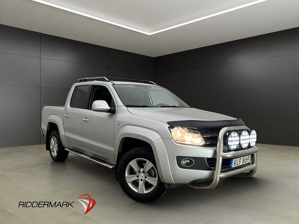 Volkswagen Amarok 2.0TDI 4M Värmare Dragkrok Diff B-Kamera
