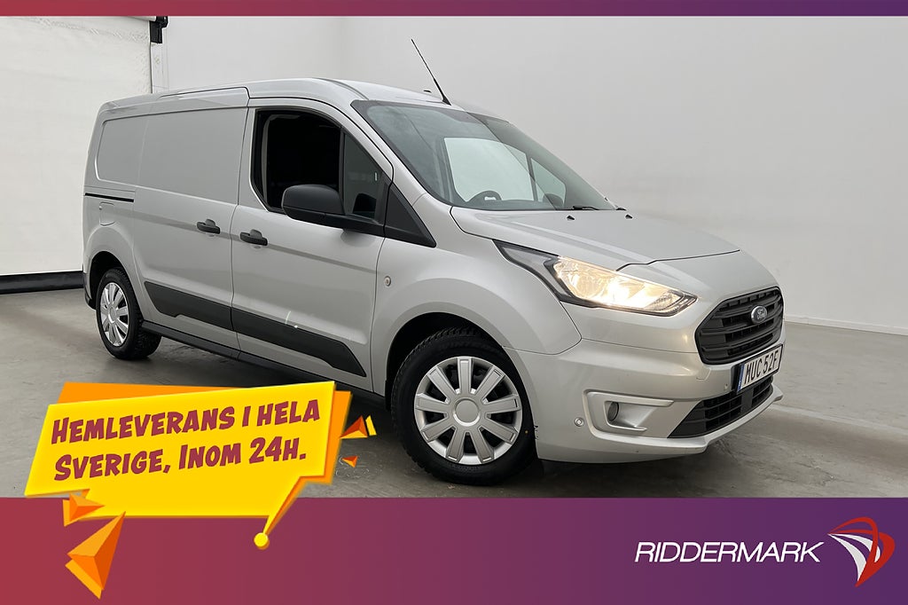 Ford Transit Connect LWB 1.5 Värmare PDC 3-Sits Drag Moms