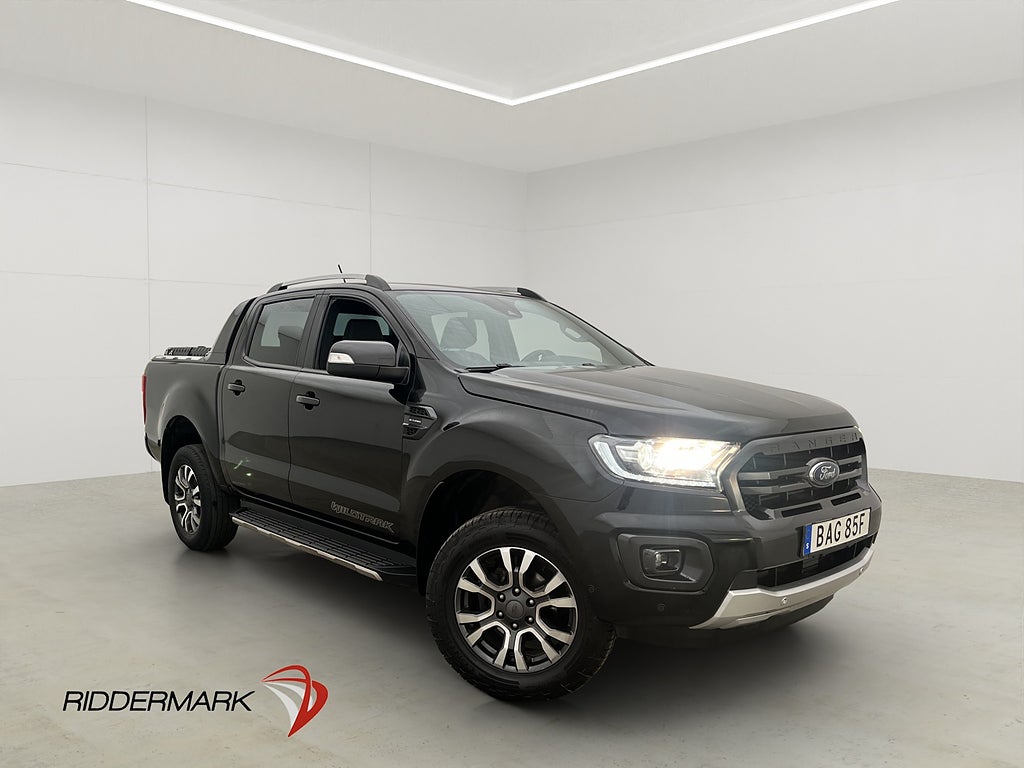 Ford ranger Wildtrak 213hk 4x4 Värm Diff Drag CARPLAY MOMS