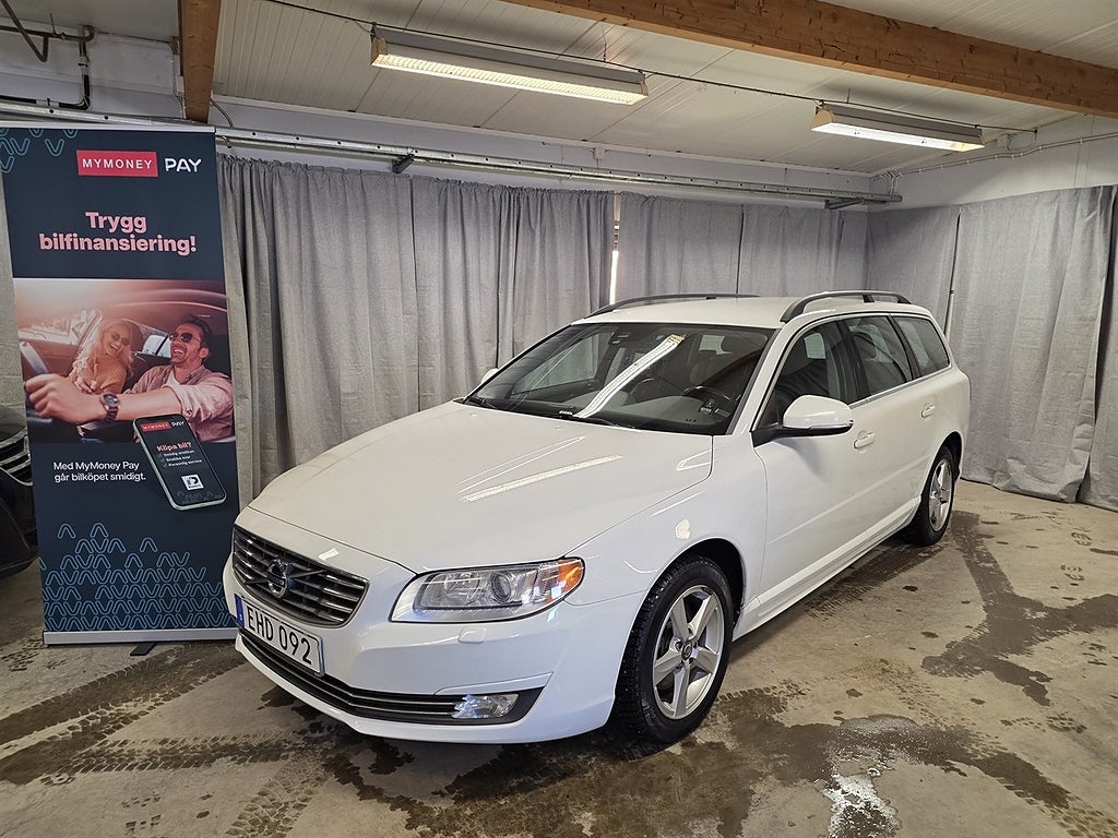 Volvo V70 D4 Geartronic, 181hk Momentum, D-Värmare, Drag