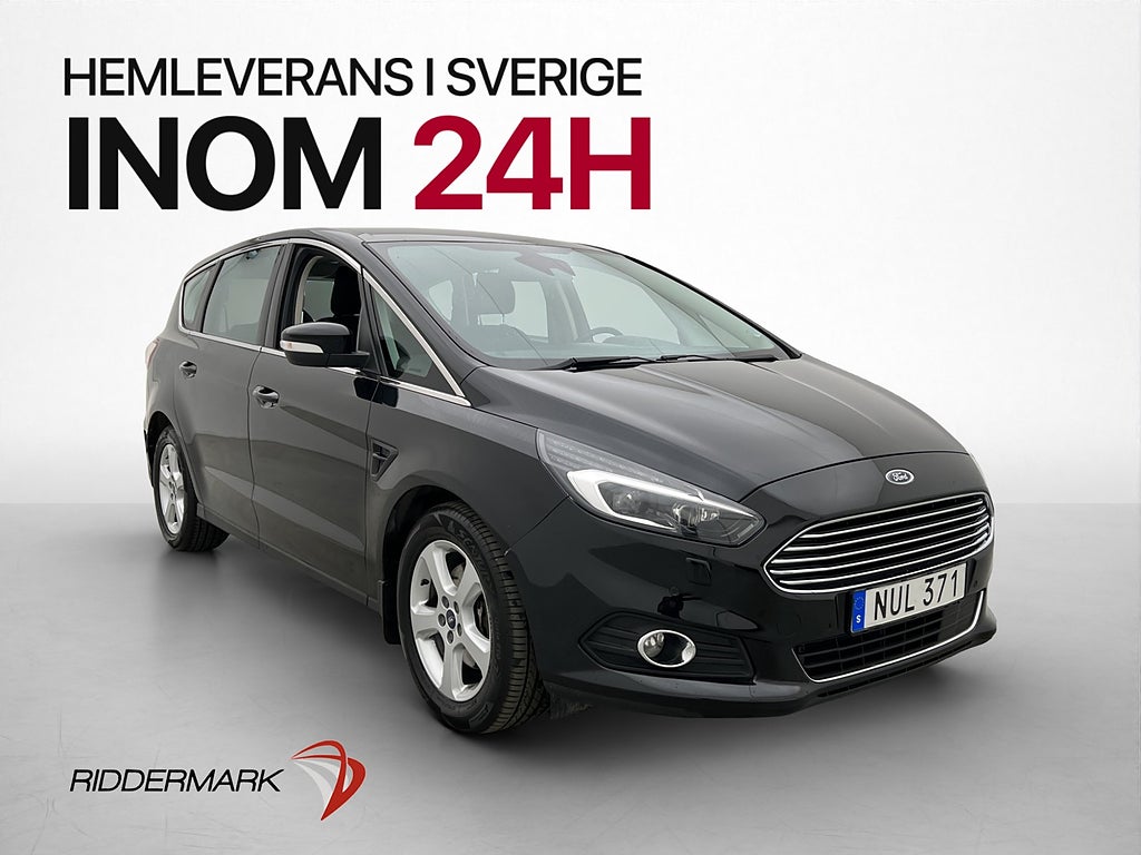Ford S-Max 180hk Business 7-Sits Navi Värmare Adaptiv-Fart